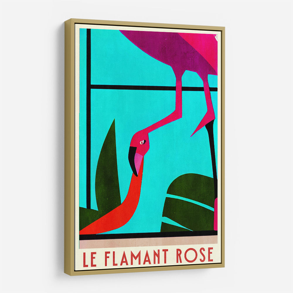 Le Flamant Rose Wall Art