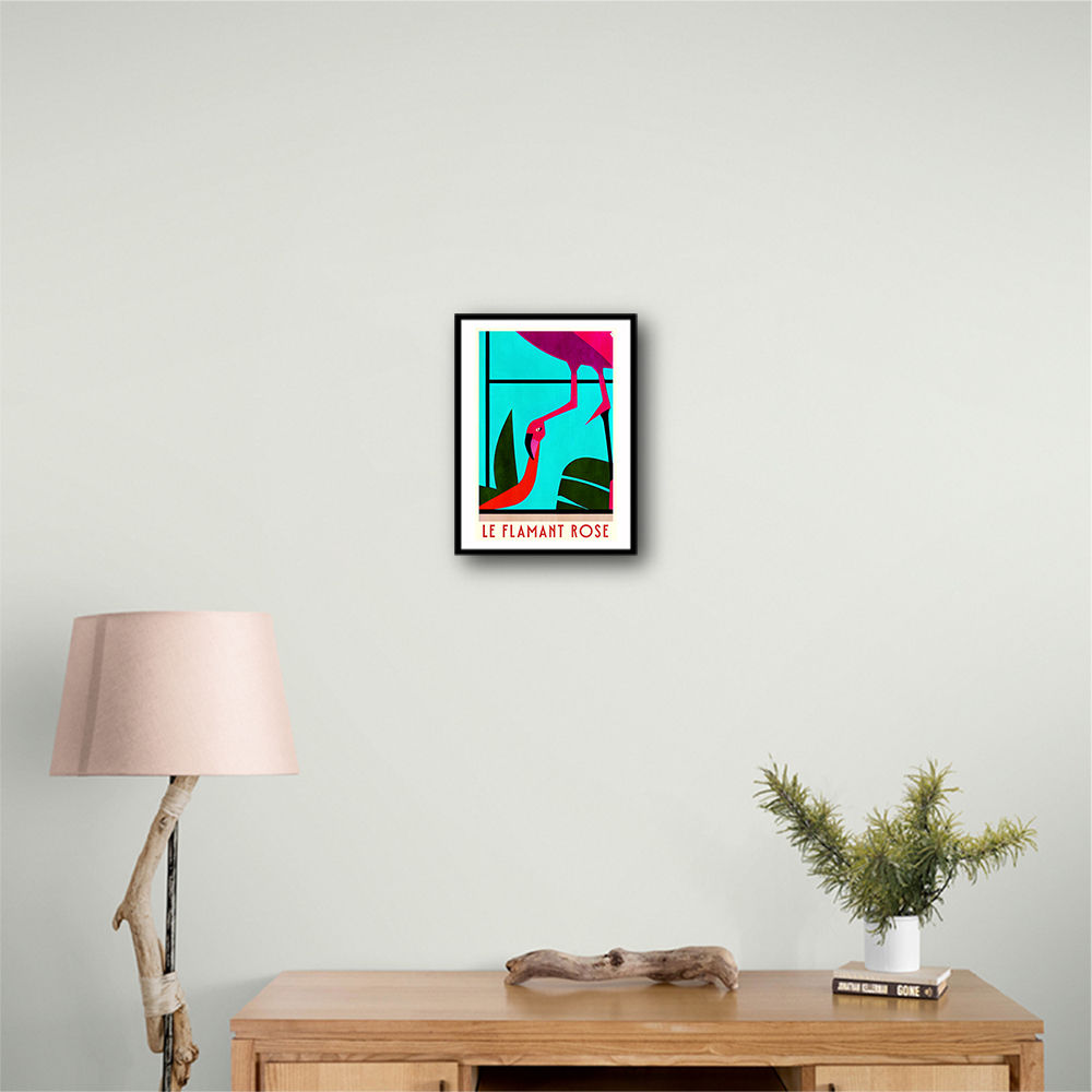 Le Flamant Rose Wall Art