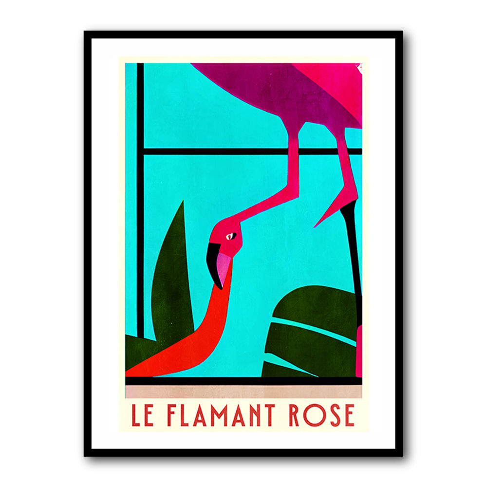 Le Flamant Rose Wall Art