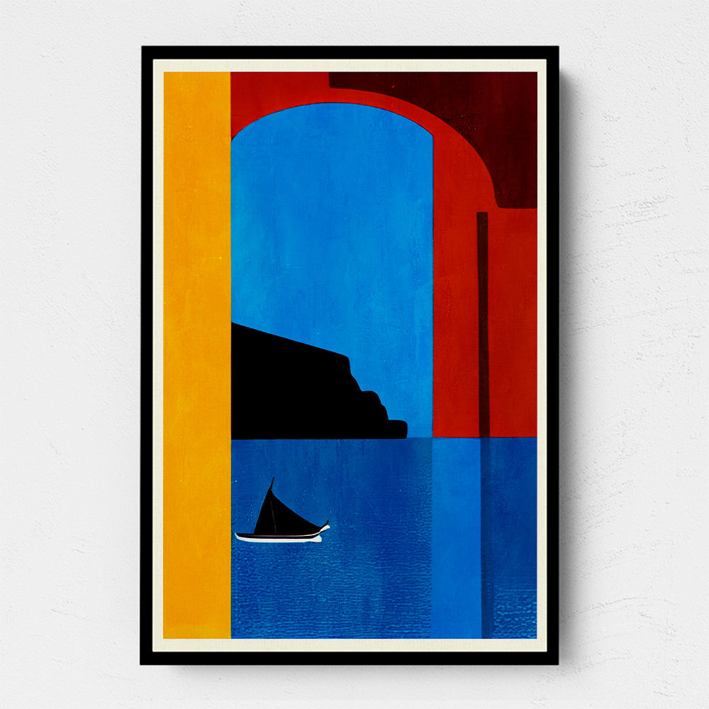 Sunset Cruise In Italy Wall Art