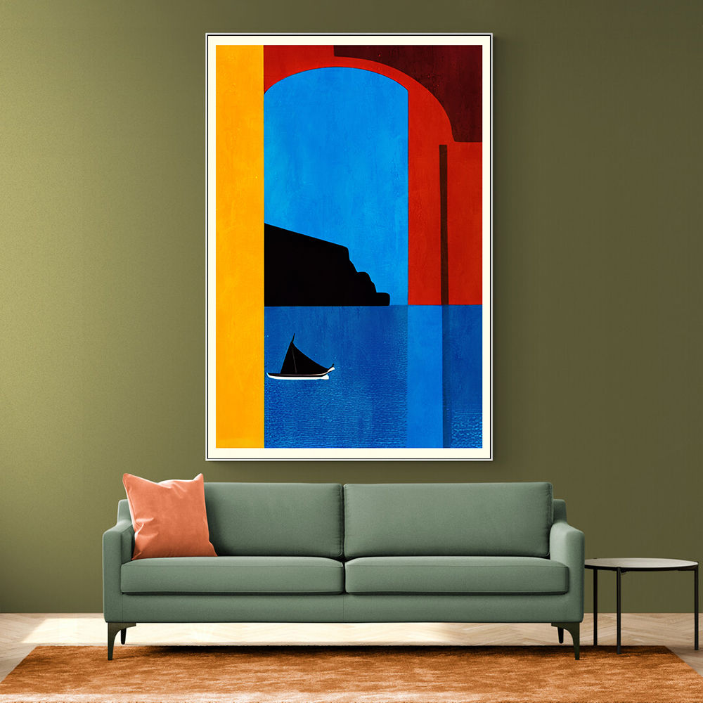 Sunset Cruise In Italy Wall Art