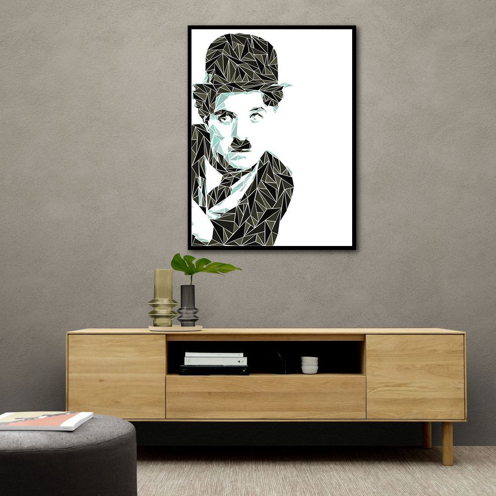 Charlie Chaplin Abstract