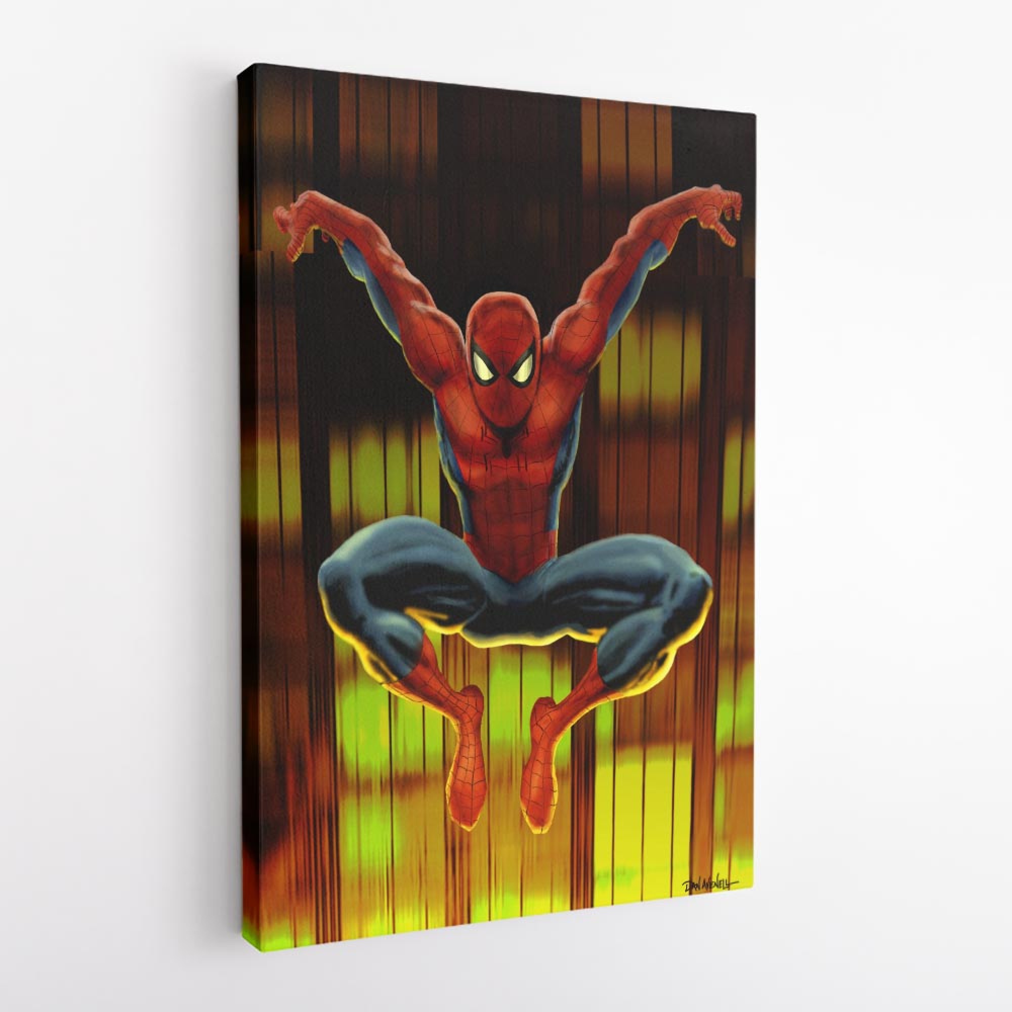 Spiderman Drops In Wall Art