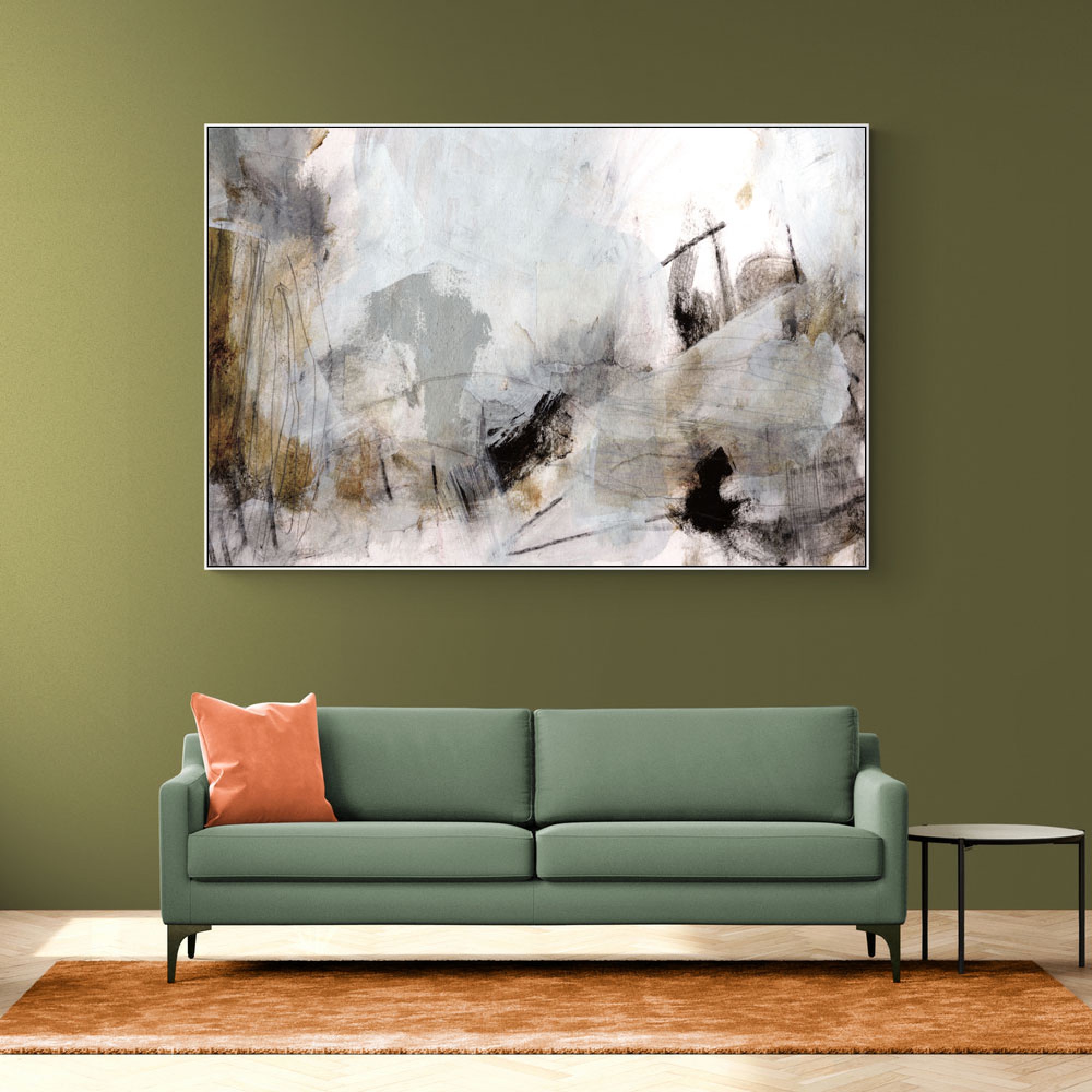 The Past Abstract Wall Art