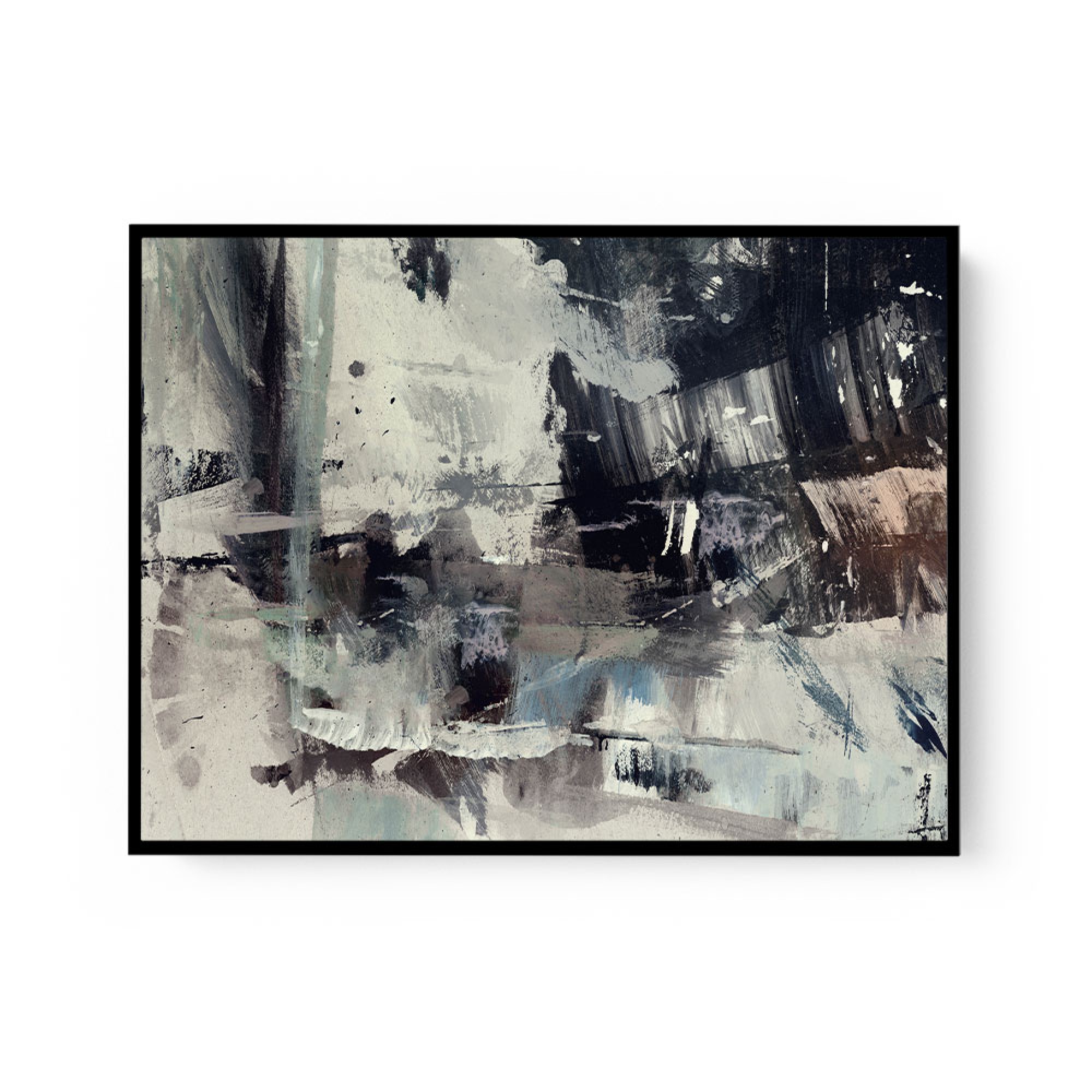 Crowded Abstract Wall Art