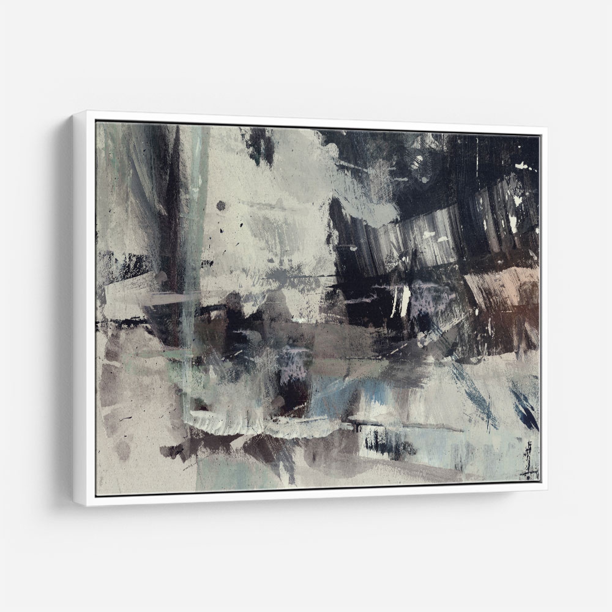 Crowded Abstract Wall Art