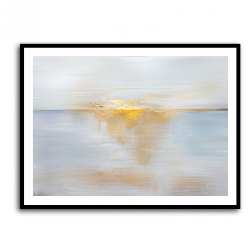 Sea Sun Abstract Wall Art