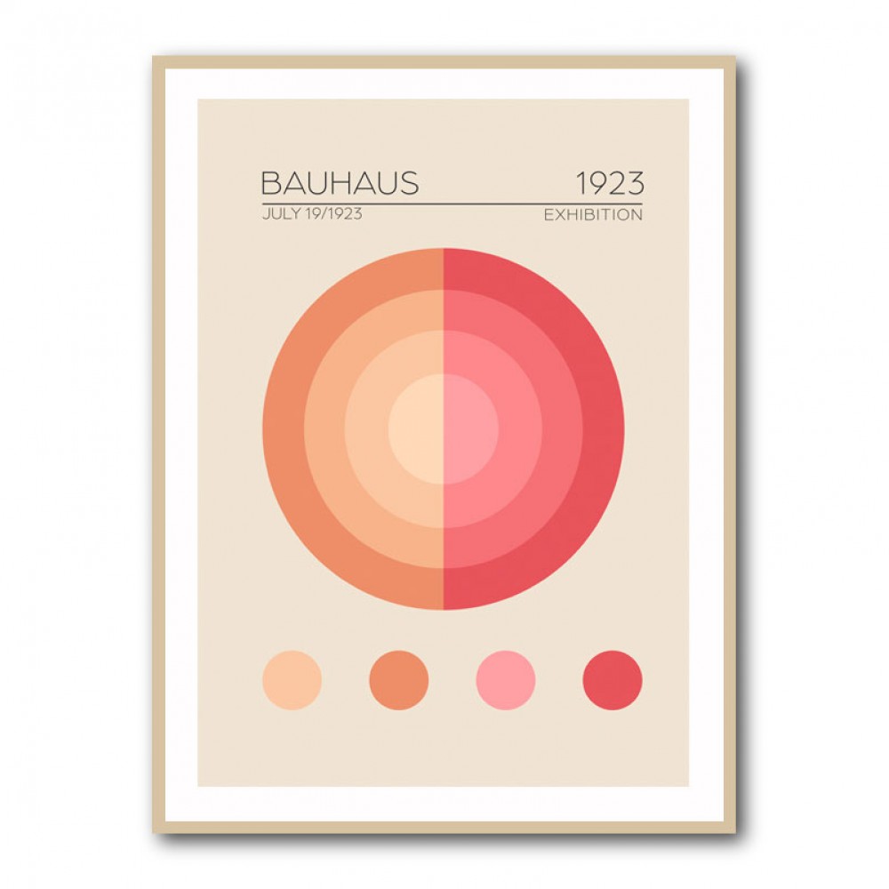 Bauhaus 1923 Pink