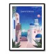 Santorini Travel Poster