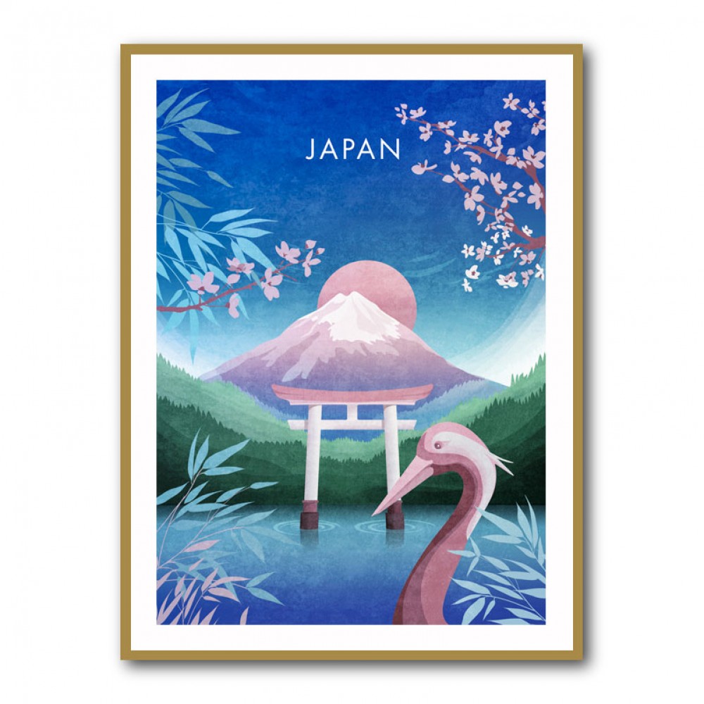 Japan Travel Poster