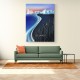 Iceland Travel Poster Wall Art