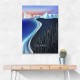 Iceland Travel Poster Wall Art