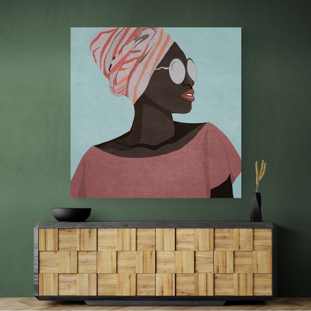 Cuban Lady Boho Wall Art