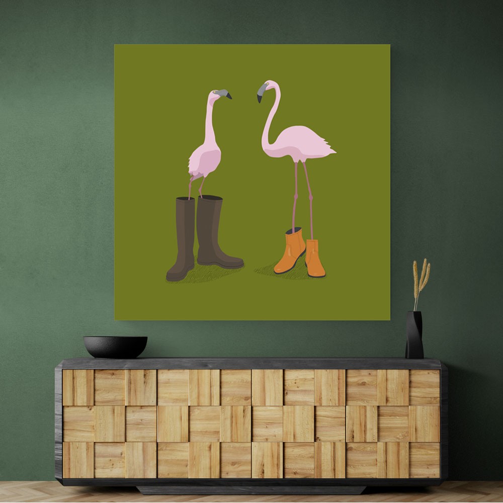 Fashion Flamingos