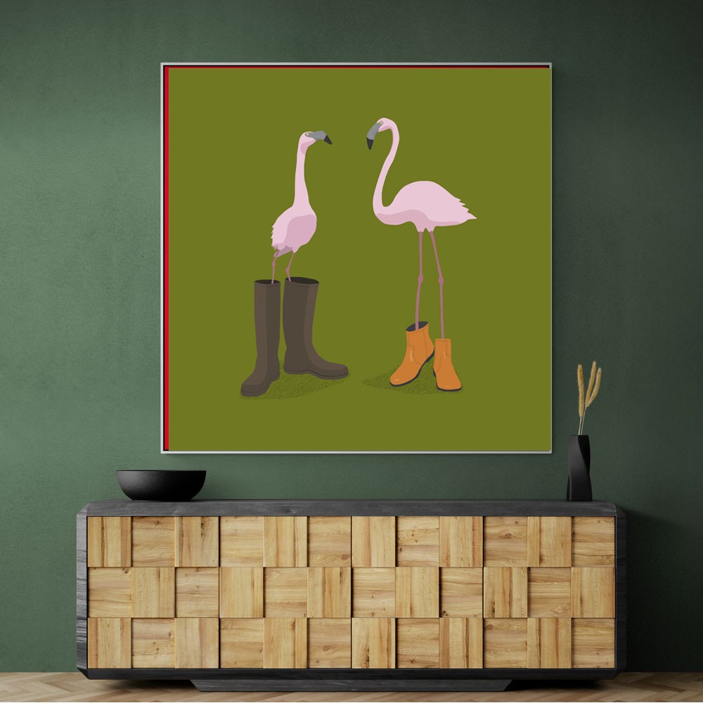 Fashion Flamingos