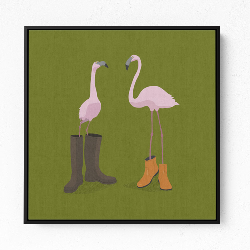 Fashion Flamingos