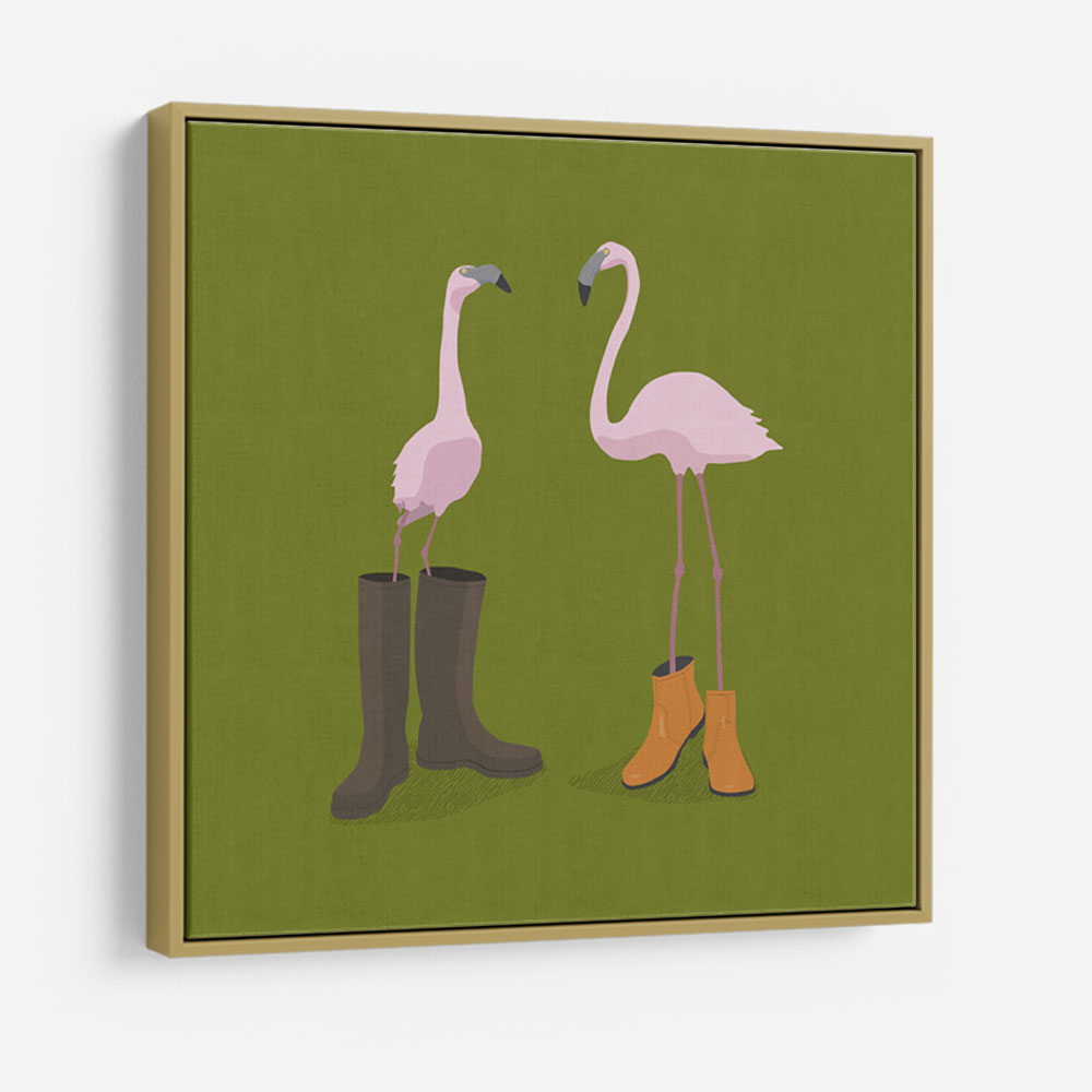 Fashion Flamingos