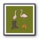 Fashion Flamingos