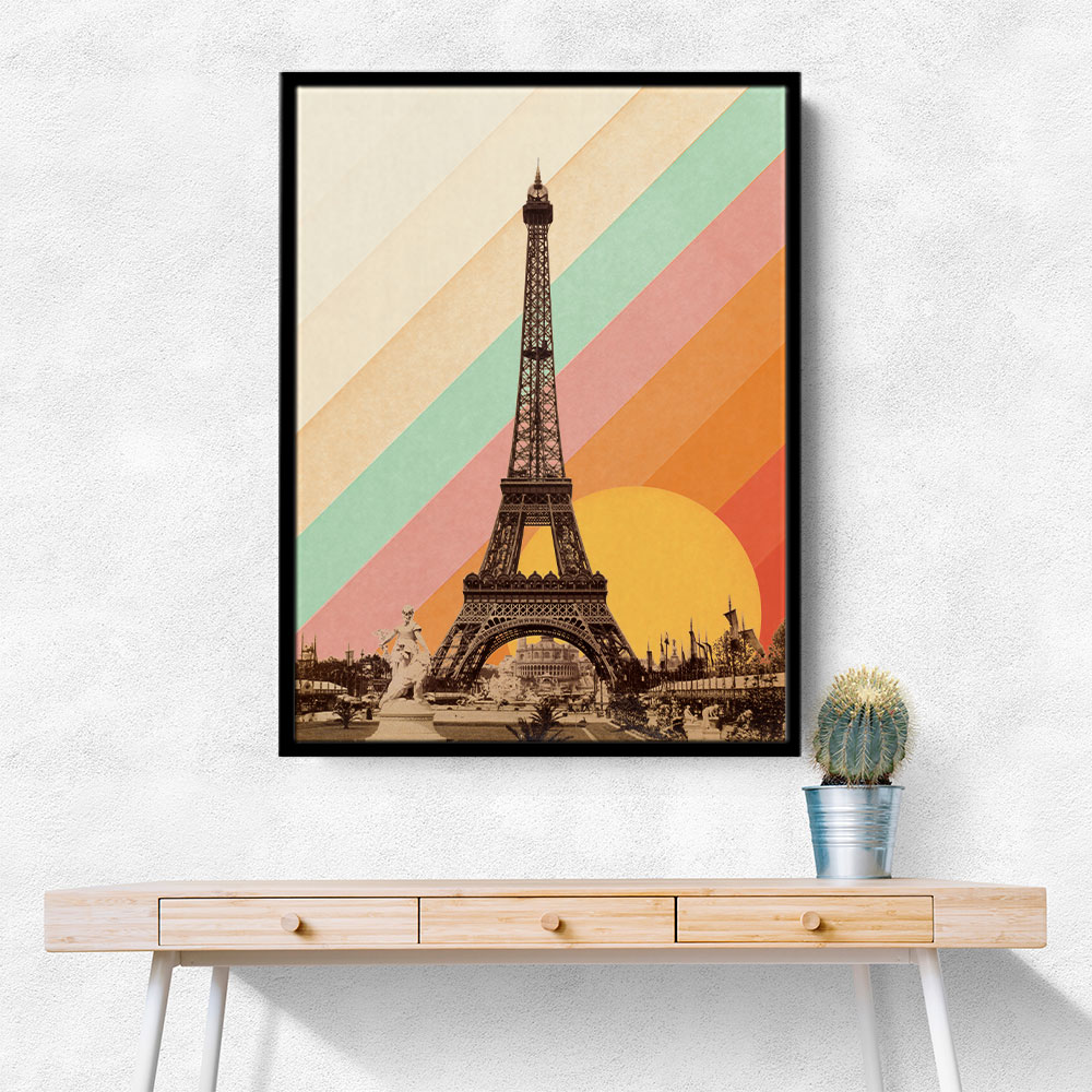 Eiffel Tower Rainbow