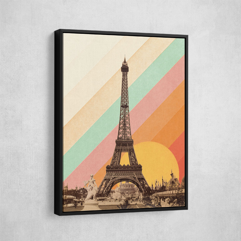 Eiffel Tower Rainbow