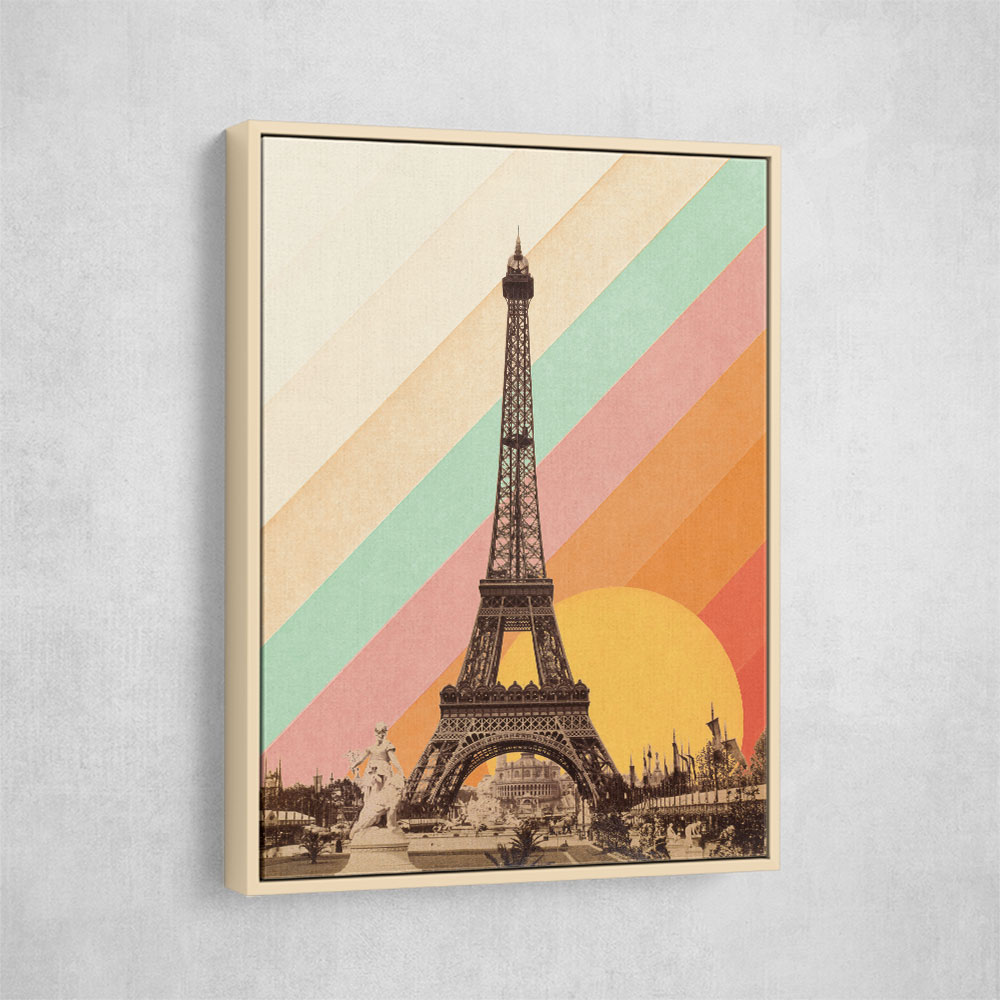 Eiffel Tower Rainbow