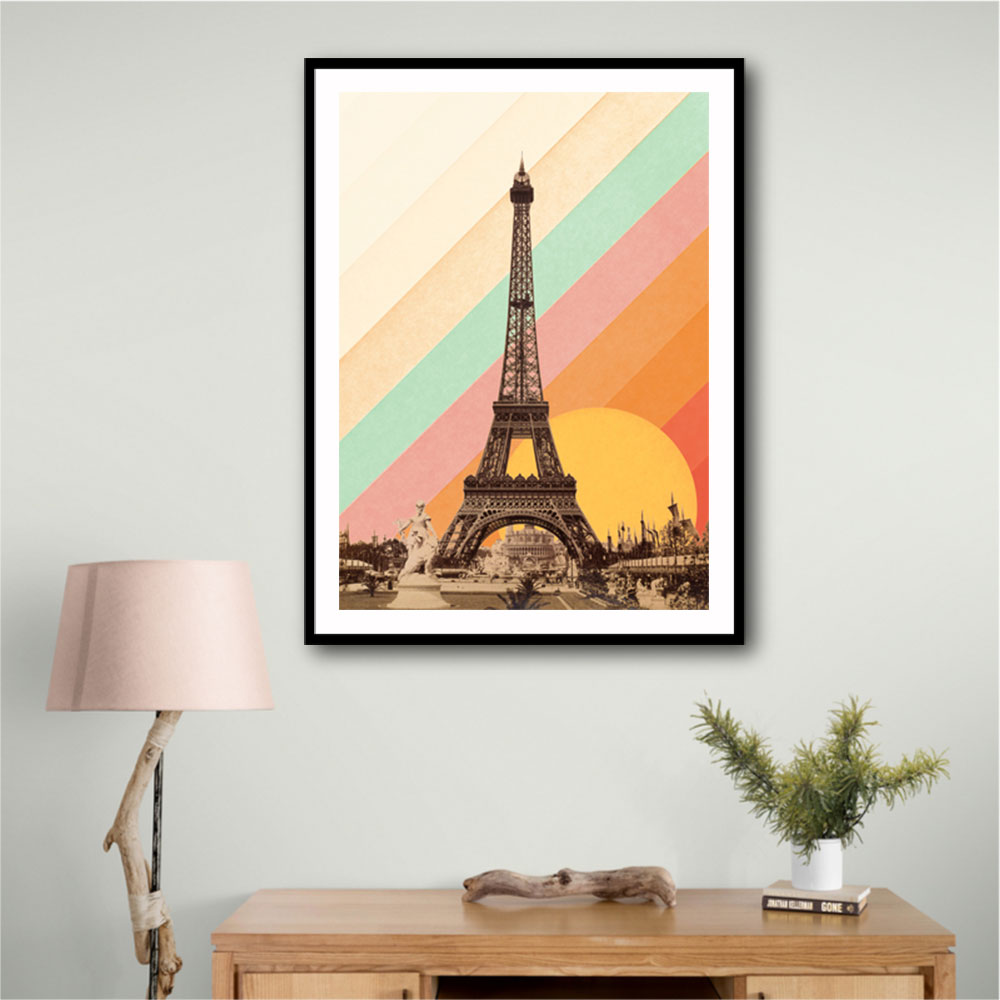 Eiffel Tower Rainbow