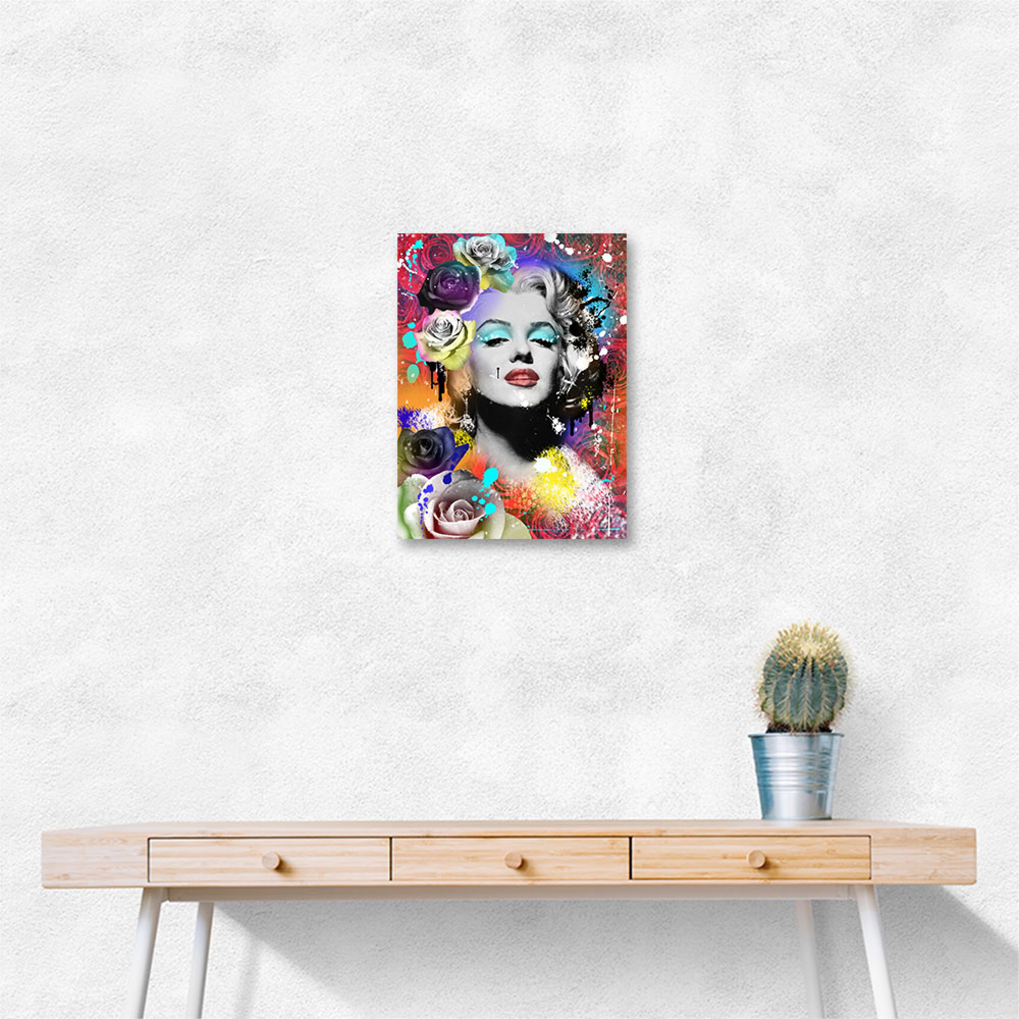 Marilyn Monroe Abstract Wall Art