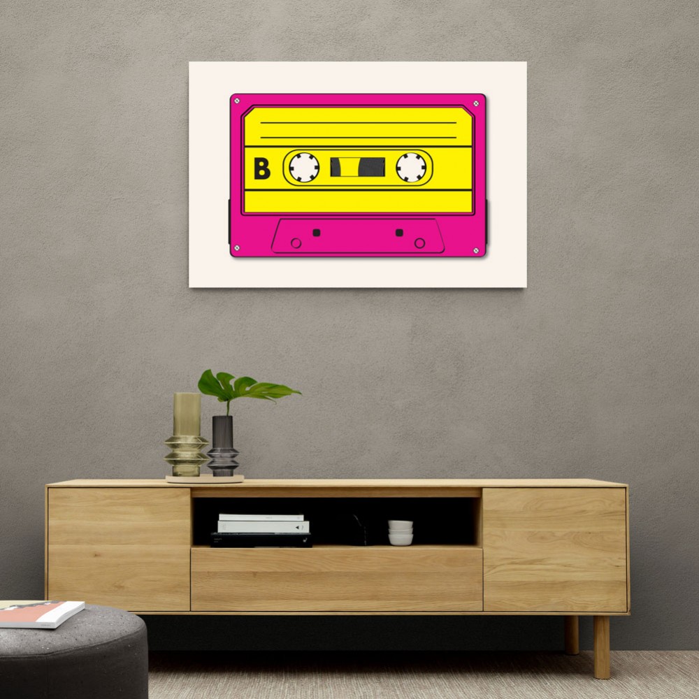 Pink Tape Cassette