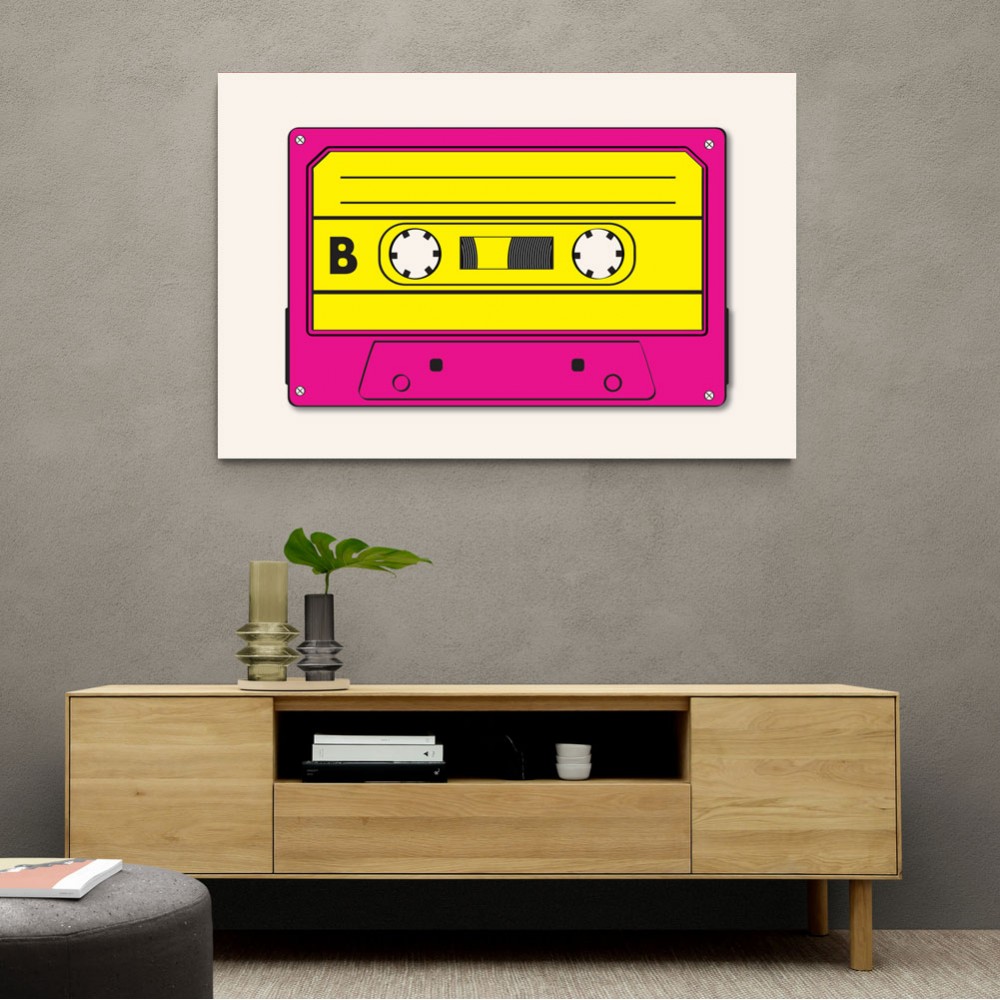 Pink Tape Cassette