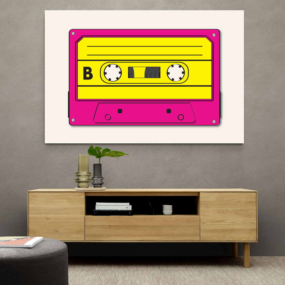 Pink Tape Cassette