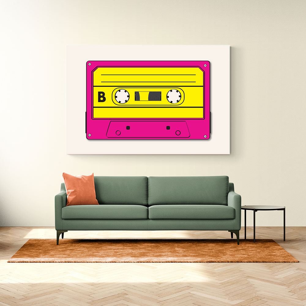 Pink Tape Cassette