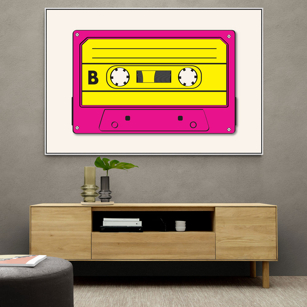 Pink Tape Cassette