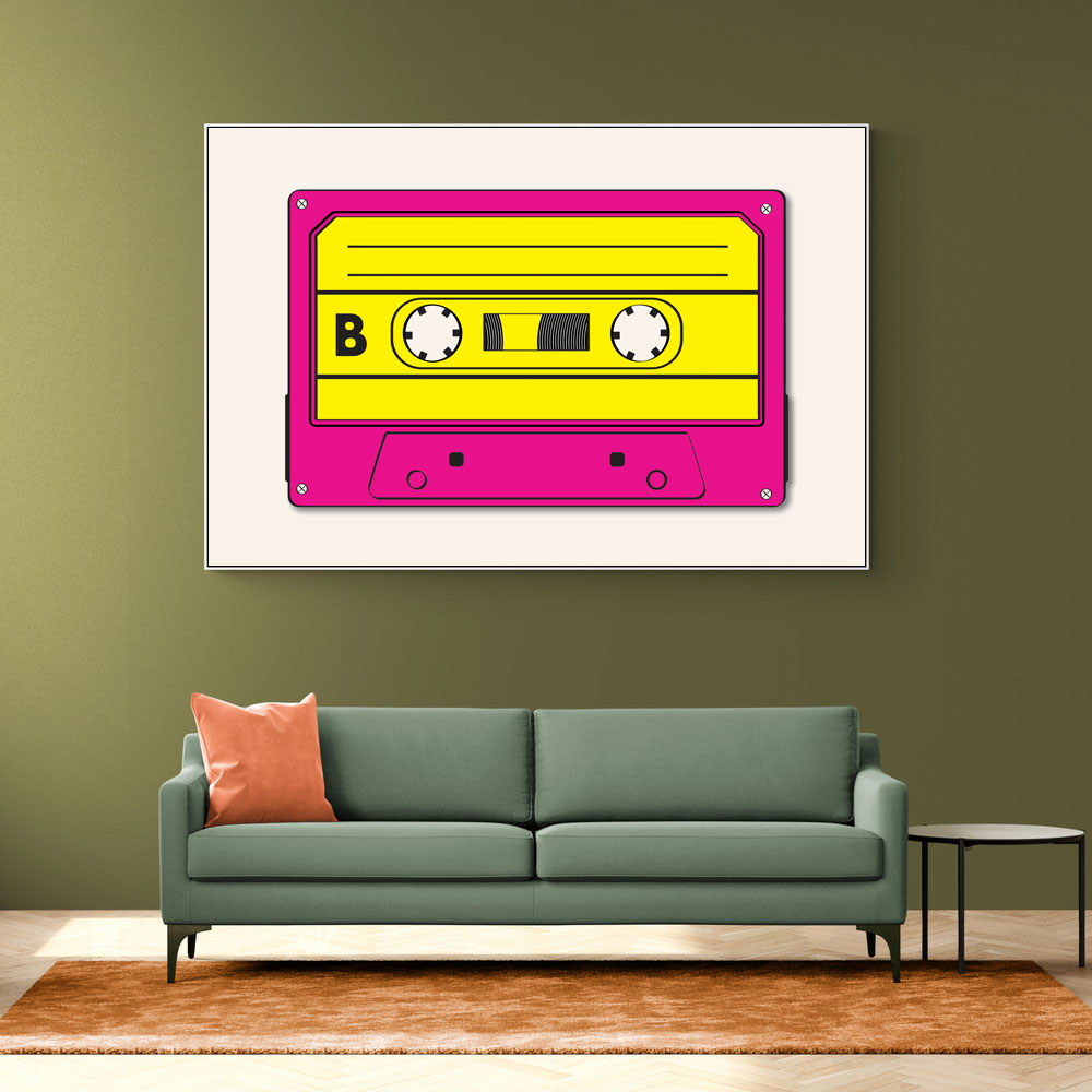 Pink Tape Cassette