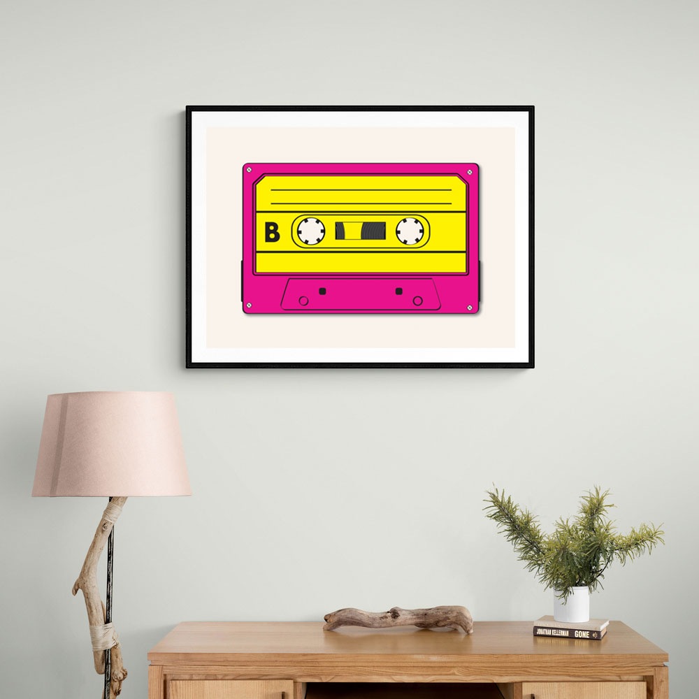 Pink Tape Cassette