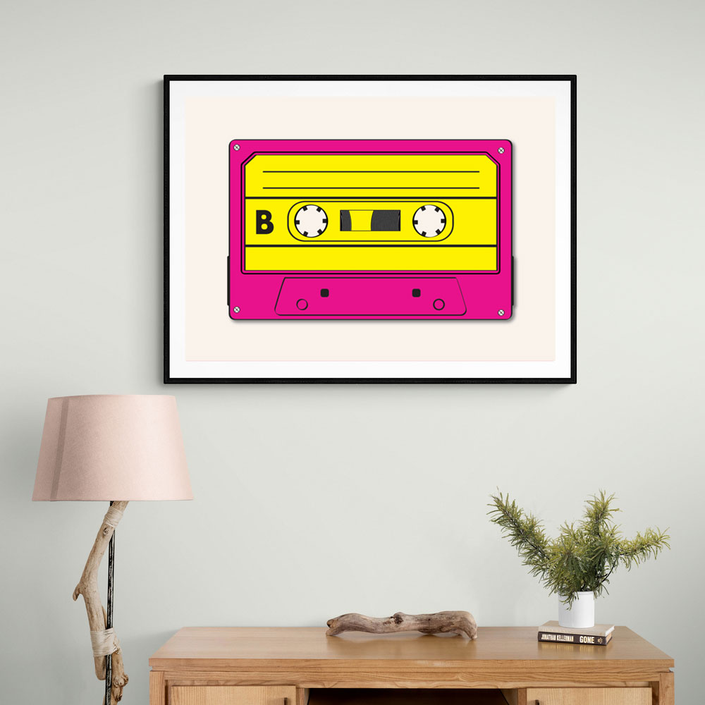 Pink Tape Cassette