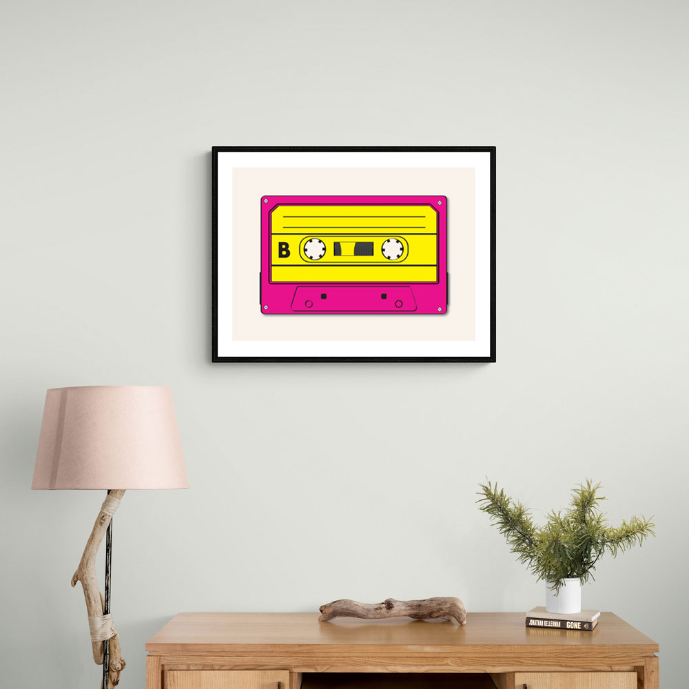 Pink Tape Cassette