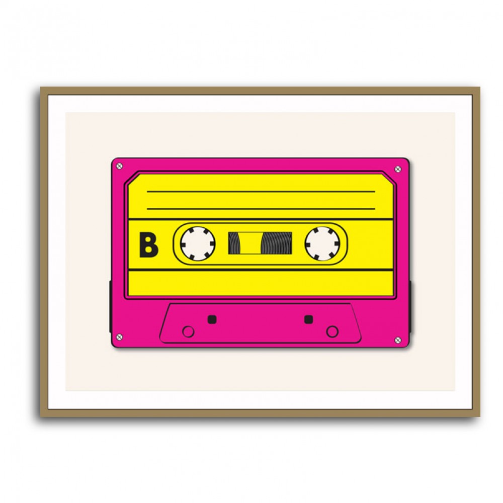 Pink Tape Cassette