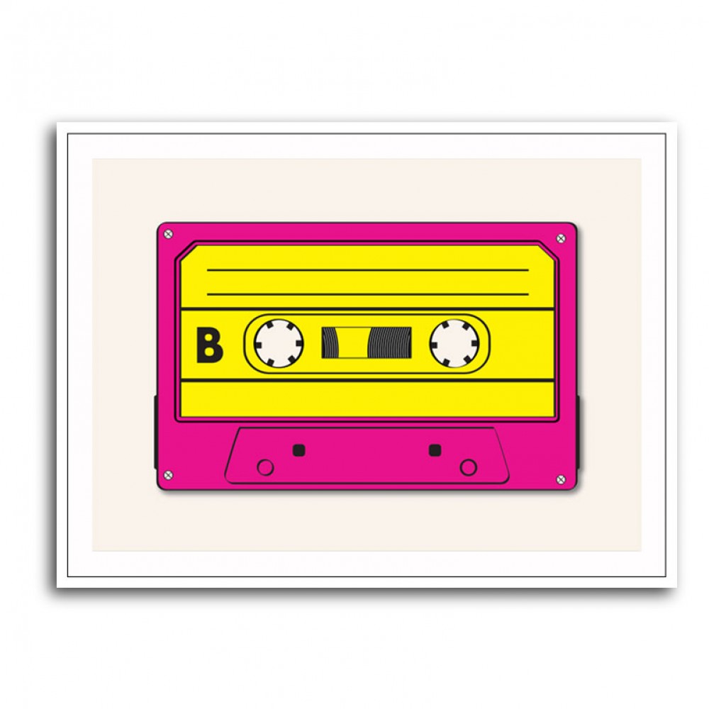 Pink Tape Cassette