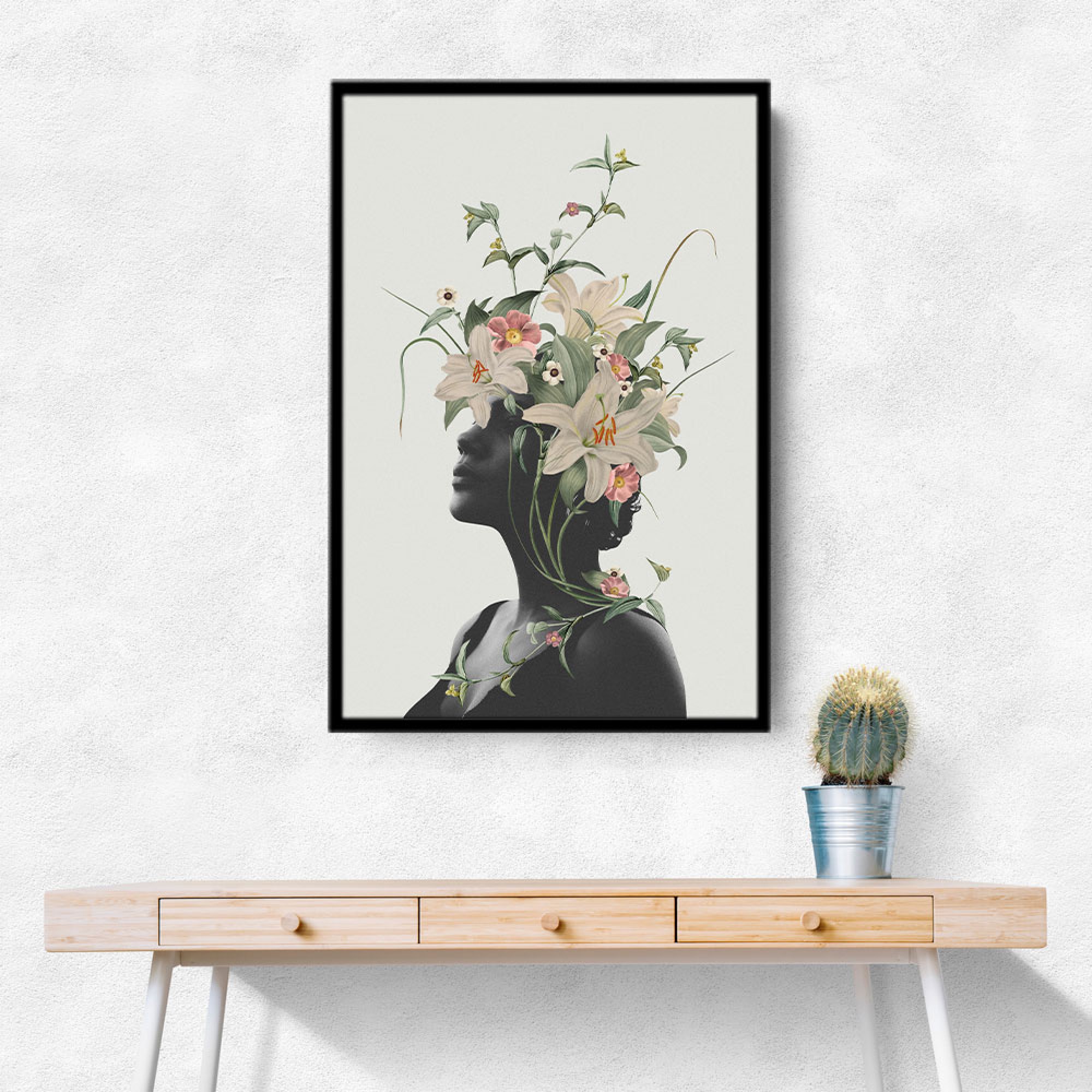 Lily Flower Wall Art