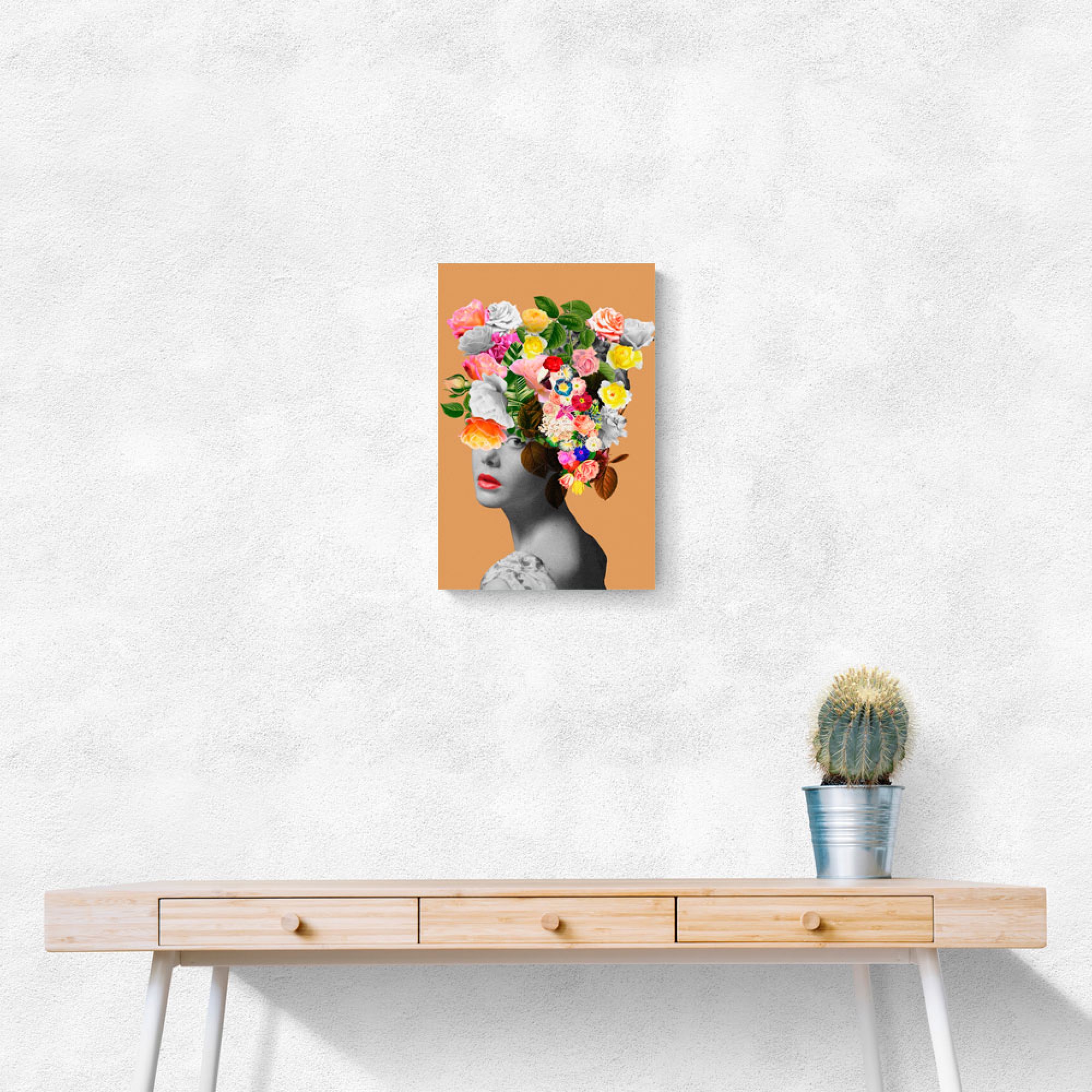 Floral Portrait Wall Art