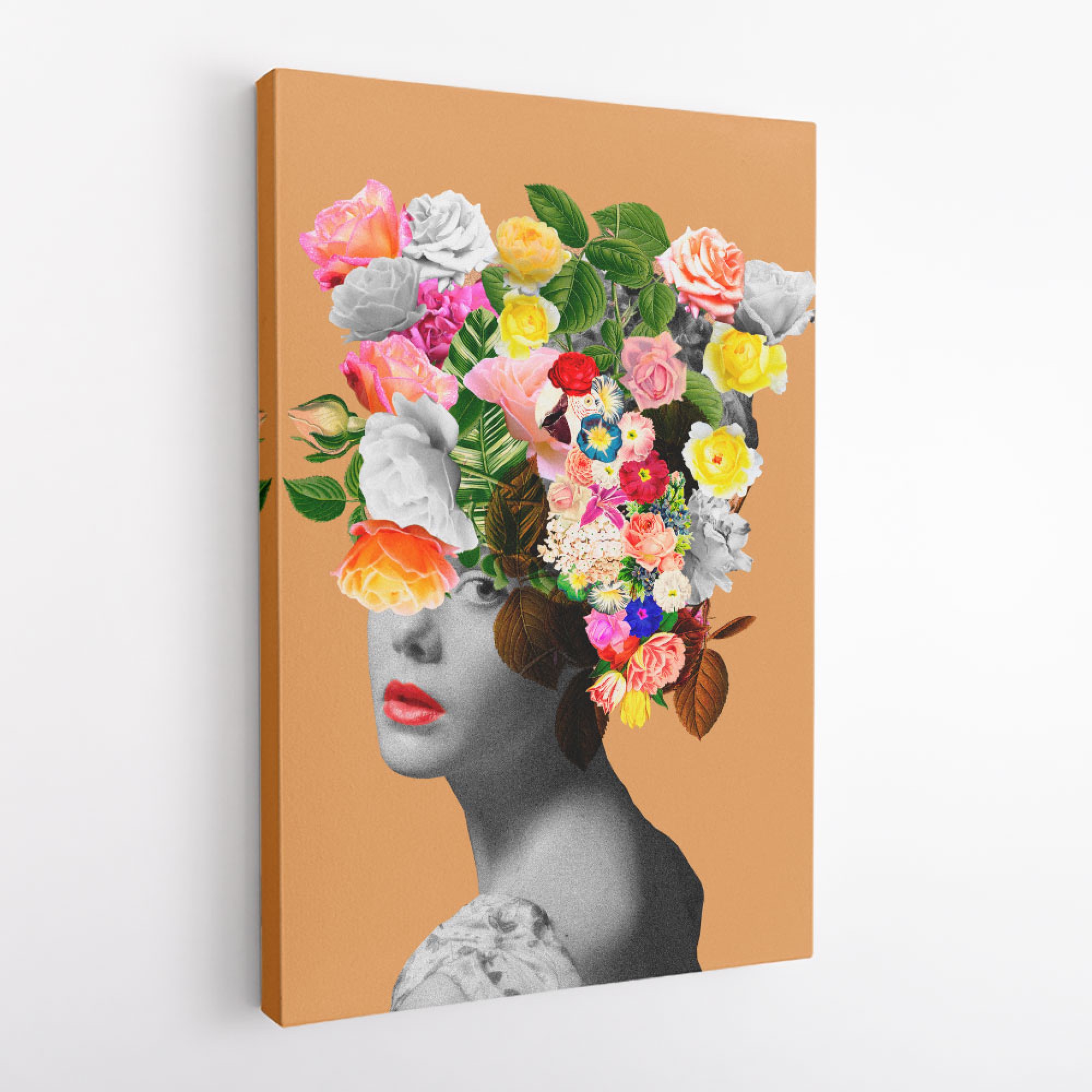 Floral Portrait Wall Art