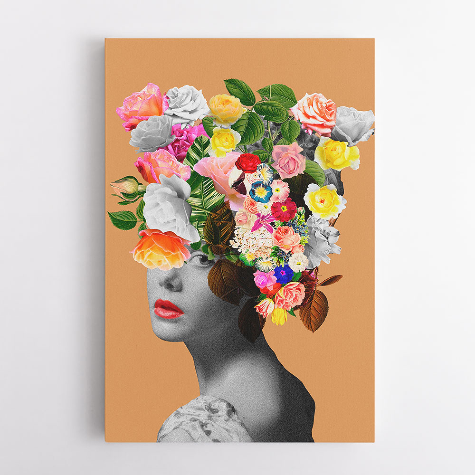 Floral Portrait Wall Art