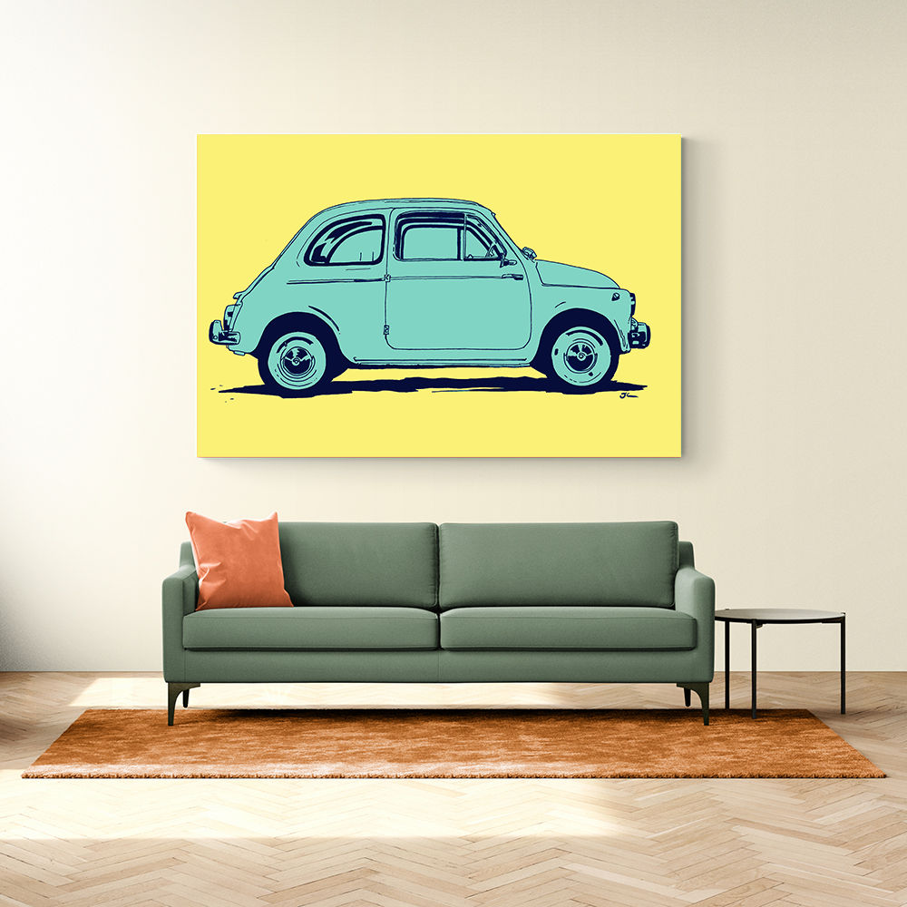 Fiat 500 Wall Art