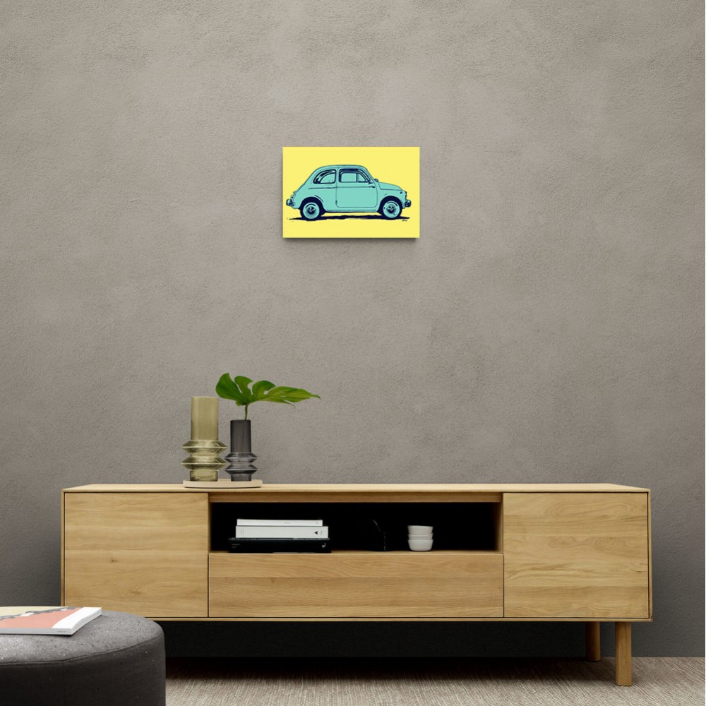 Fiat 500 Wall Art