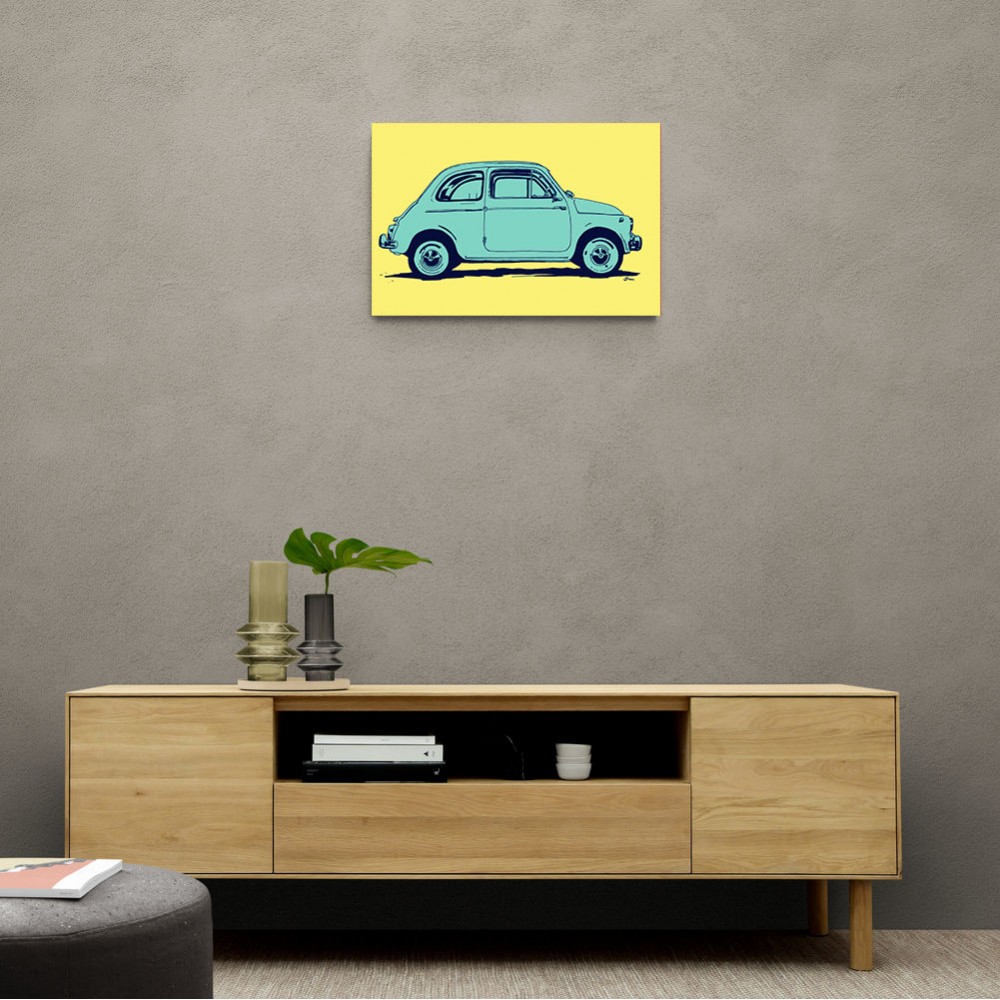 Fiat 500 Wall Art