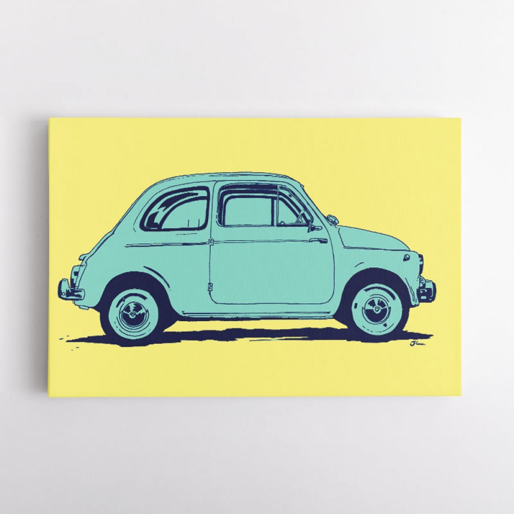 Fiat 500 Wall Art