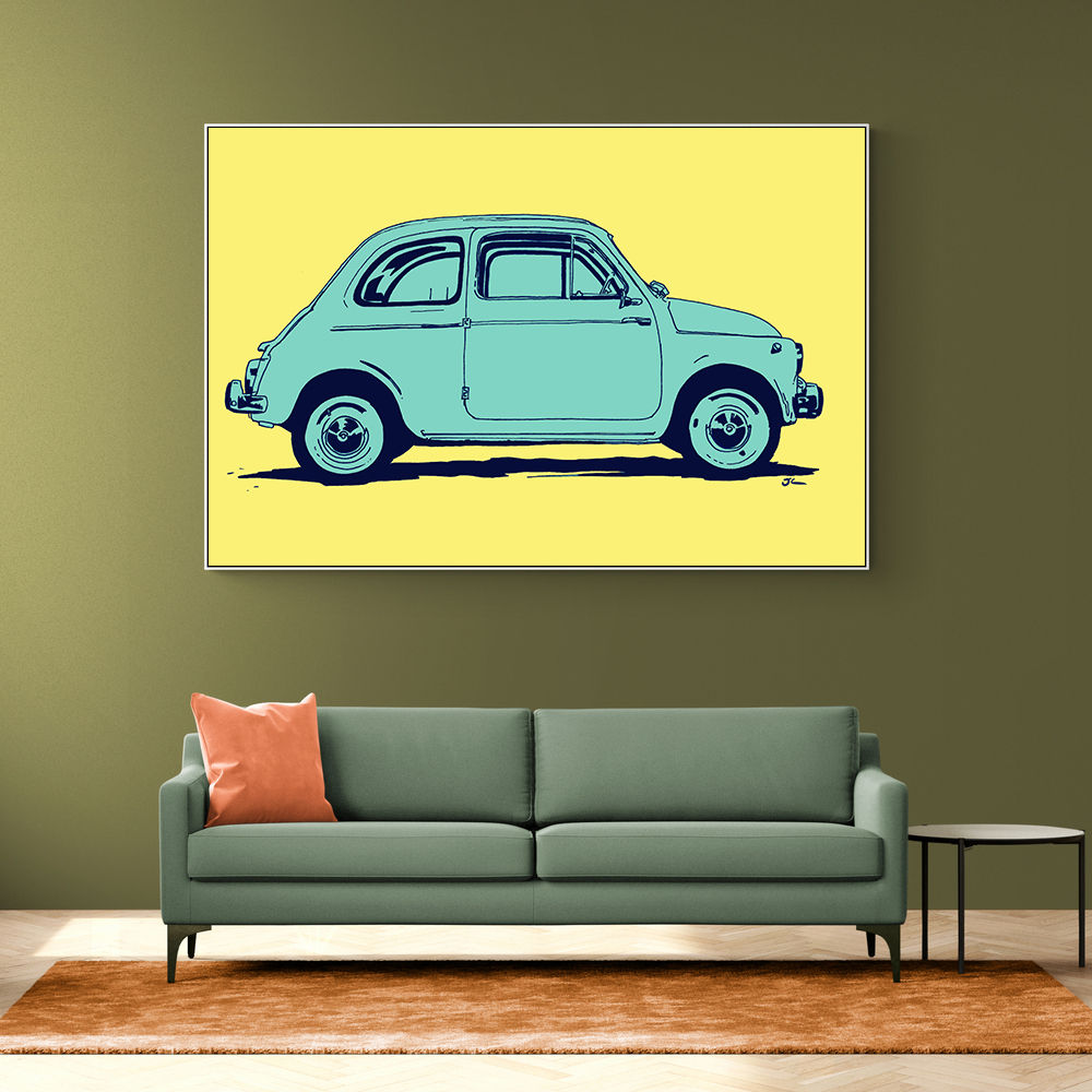 Fiat 500 Wall Art