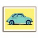 Fiat 500 Wall Art