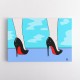 Shoes By The Pool Wall Art