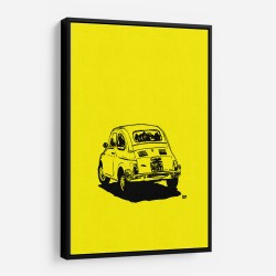 500 In Yellow Wall Art